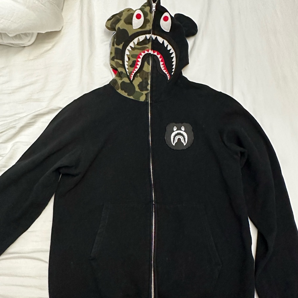 a bathing ape zip hoodie - Picture 2 of 6